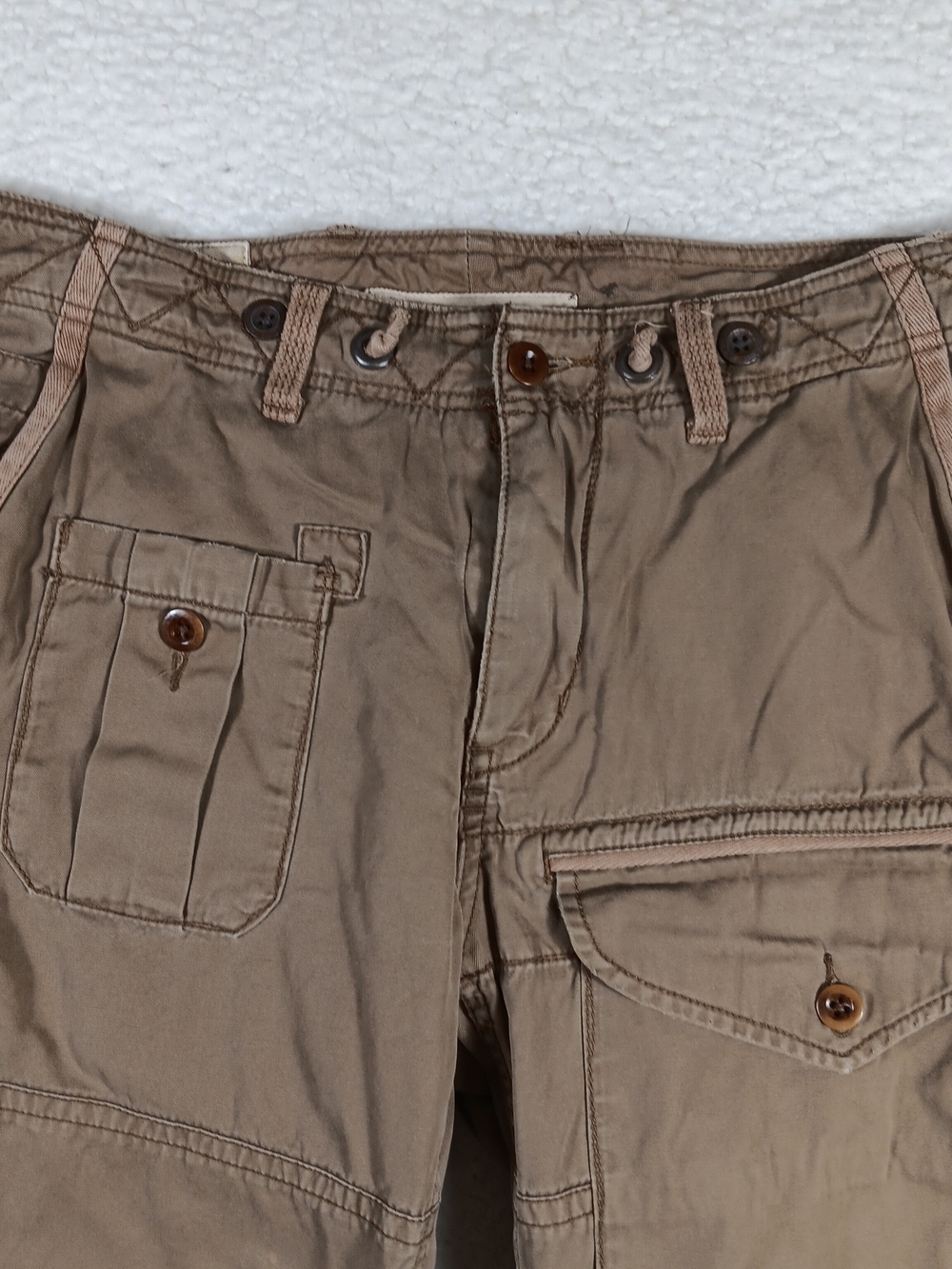 Vintage Polo Ralph Lauren Pants Mens 32x32 Tactical Cargo Paratrooper Lined - Picture 6 of 16